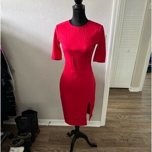 Bailey 44 Fitted Red Dress!
